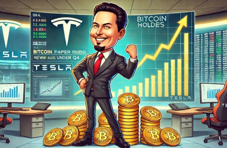 Tesla Reports $600M Paper Gain From BTC Holdings Thanks To Updated Accounting Rule
