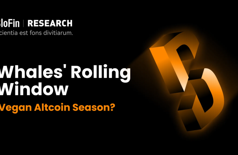 Whale’s Rolling Window: Vegan Altcoin Season?