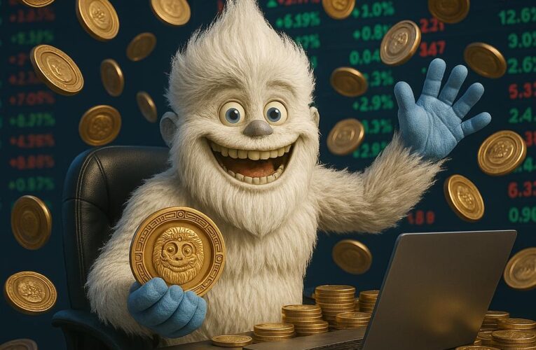 Dogecoin Price Squeezes Triangle, Meanwhile, Yeti Ouro Marches Towards Stage 4 With Significant Price Increase!