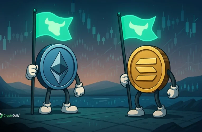 Ethereum (ETH) and Solana (SOL): Bull Flags Signal Big Moves Ahead