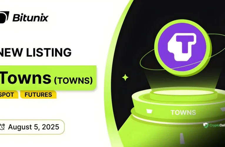 Bitunix Lists Towns Token, the Protocol Building Decentralized Messaging Platforms