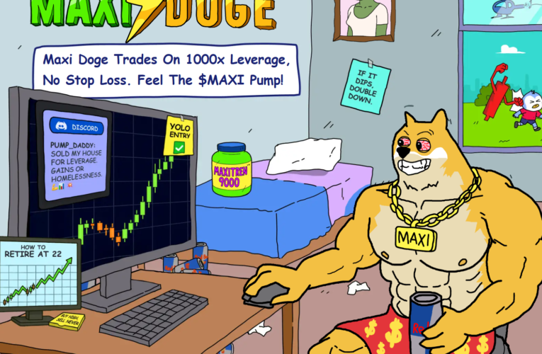 New Meme Coin ‘Maxi Doge’ Raises $150k In Presale On Launch Day – Next 100x Crypto?