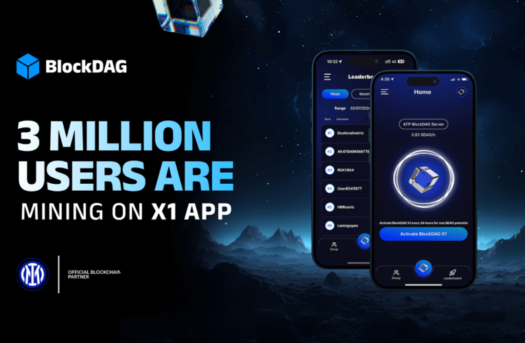With Over 3M X1 App Miners, BlockDAG Outshines Solana and Cronos as the Best Crypto to Buy in 2025