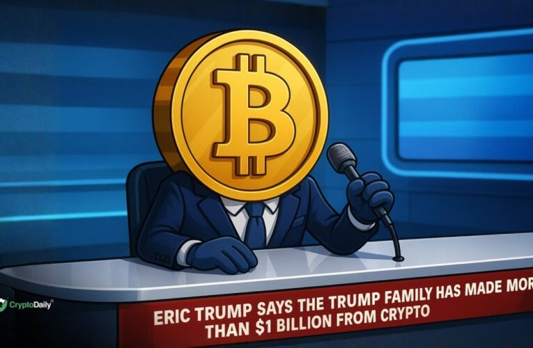 Trump Family Has Made Over $1 Billion On Crypto Bet: Eric Trump